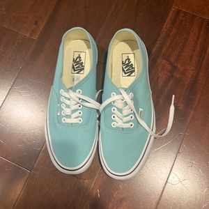 brand new teal vans